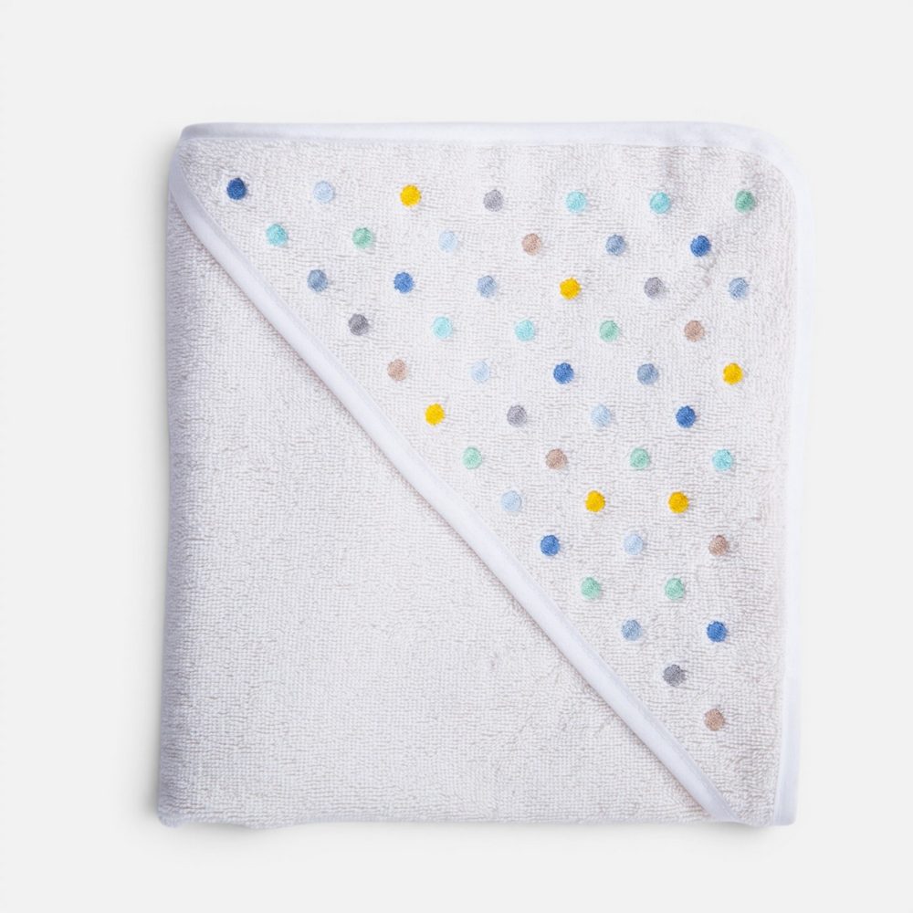 Κάπα Βρεφική Dots 75x75  Nef Nef Homeware, 100% ΒΑΜΒΑΚΙ - Image 4