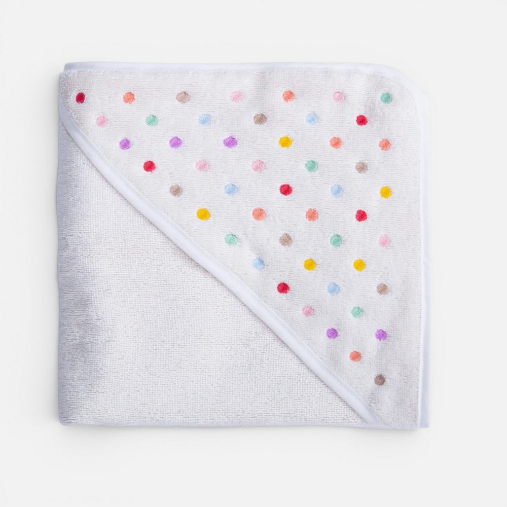 Κάπα Βρεφική Dots 75x75  Nef Nef Homeware, 100% ΒΑΜΒΑΚΙ - Image 5
