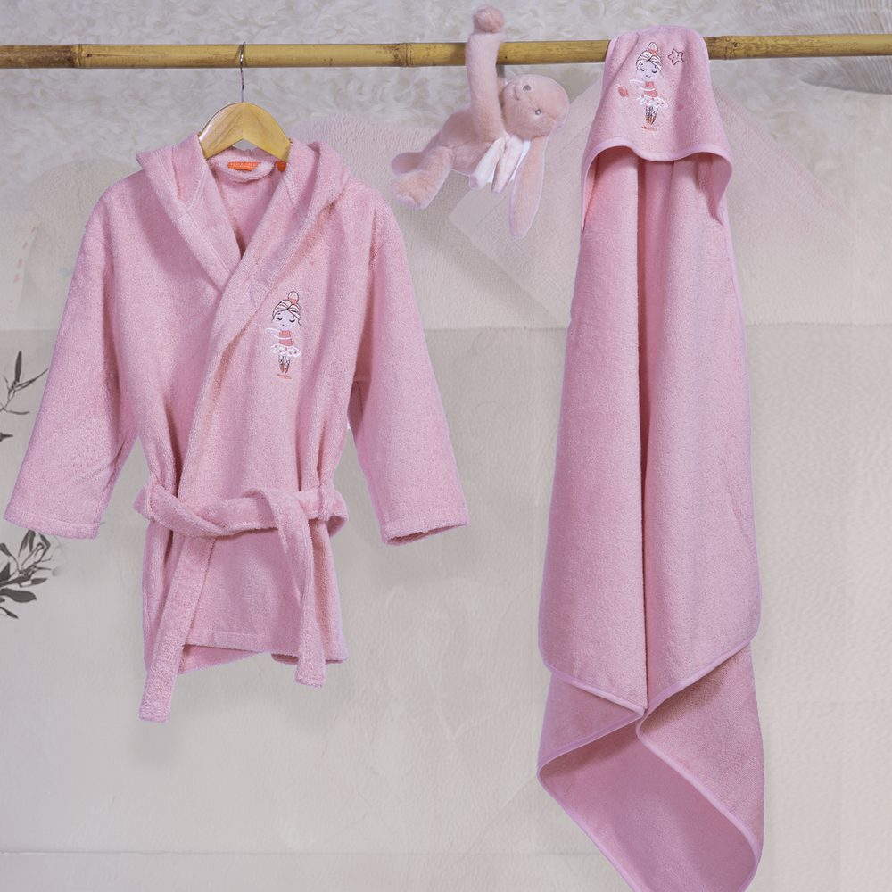 Κάπα Βρεφική Ballerine World 75x75  Nef Nef Homeware, 100% ΒΑΜΒΑΚΙ - Image 2