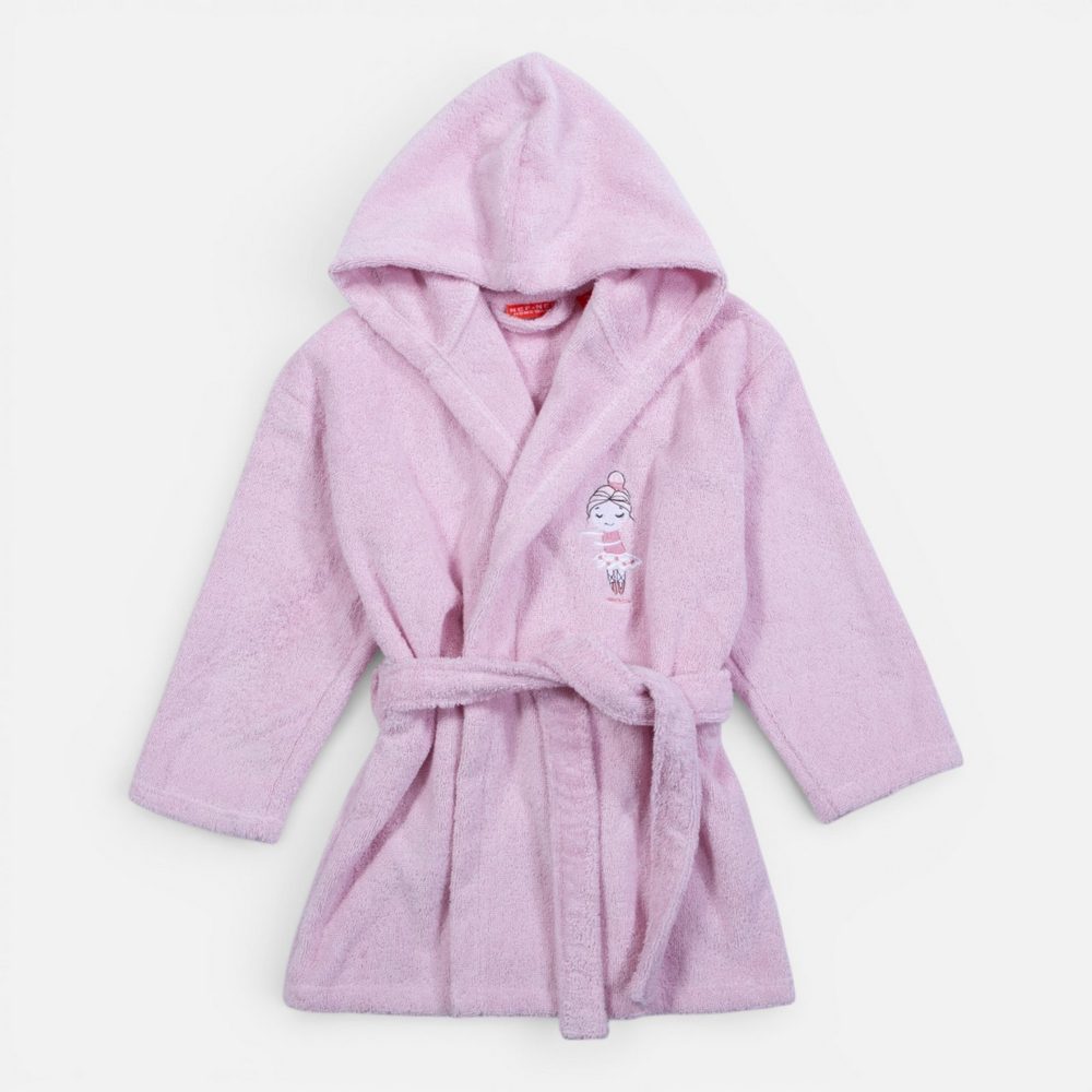 Μπουρνούζι Βρεφικό Ballerine World Nef Nef Homeware, 100% ΒΑΜΒΑΚΙ - Image 2