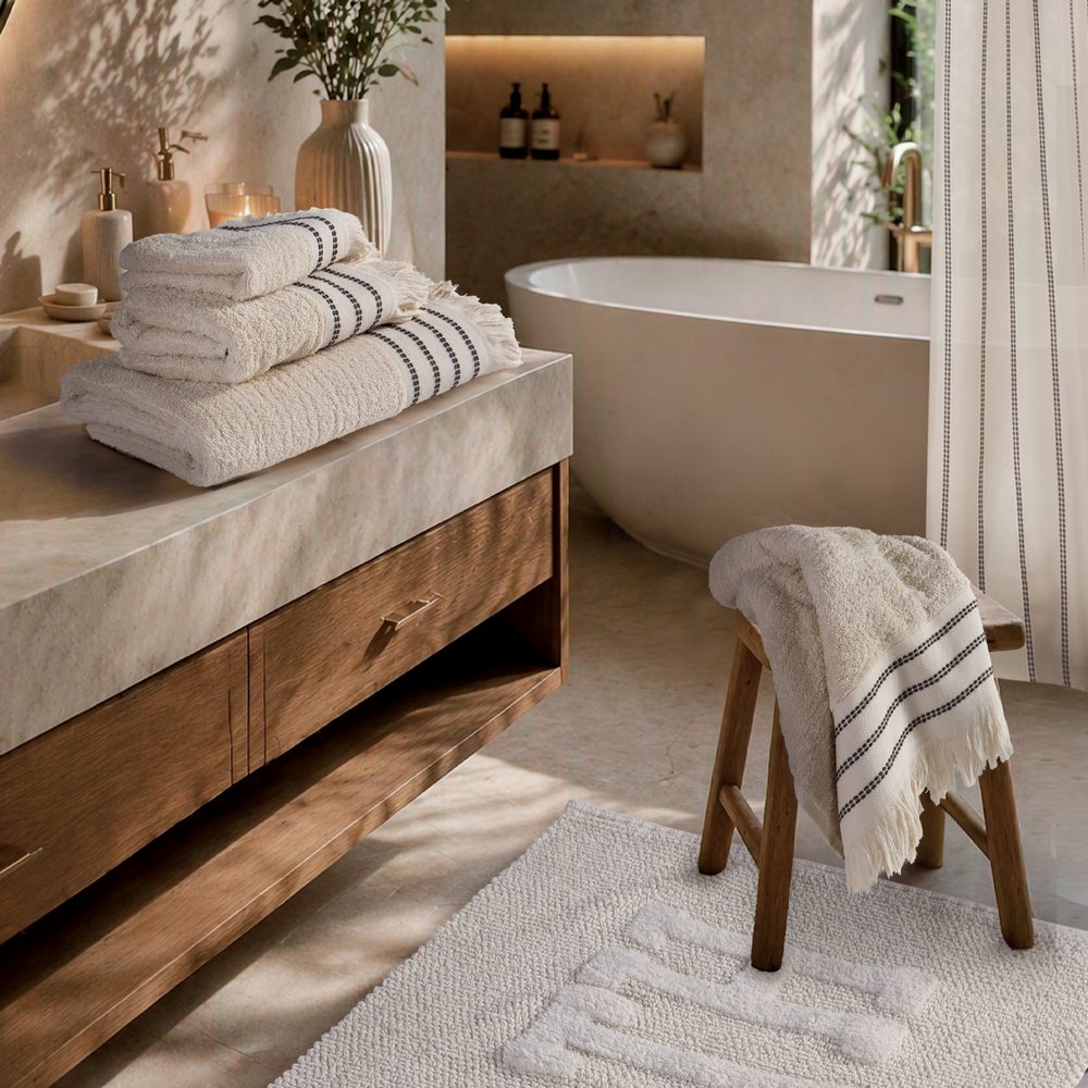 Πετσέτα Προσώπου Apart 50x90 Nef Nef Homeware, 100% BAMBAKI - Image 3