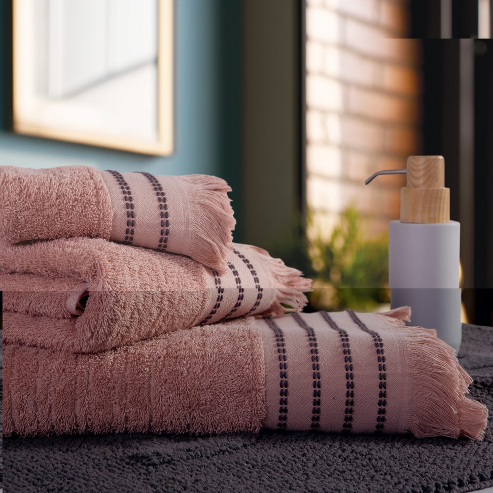 Σετ Πετσέτες 3 Τμχ Apart Nef Nef Homeware, 100% BAMBAKI - Image 2