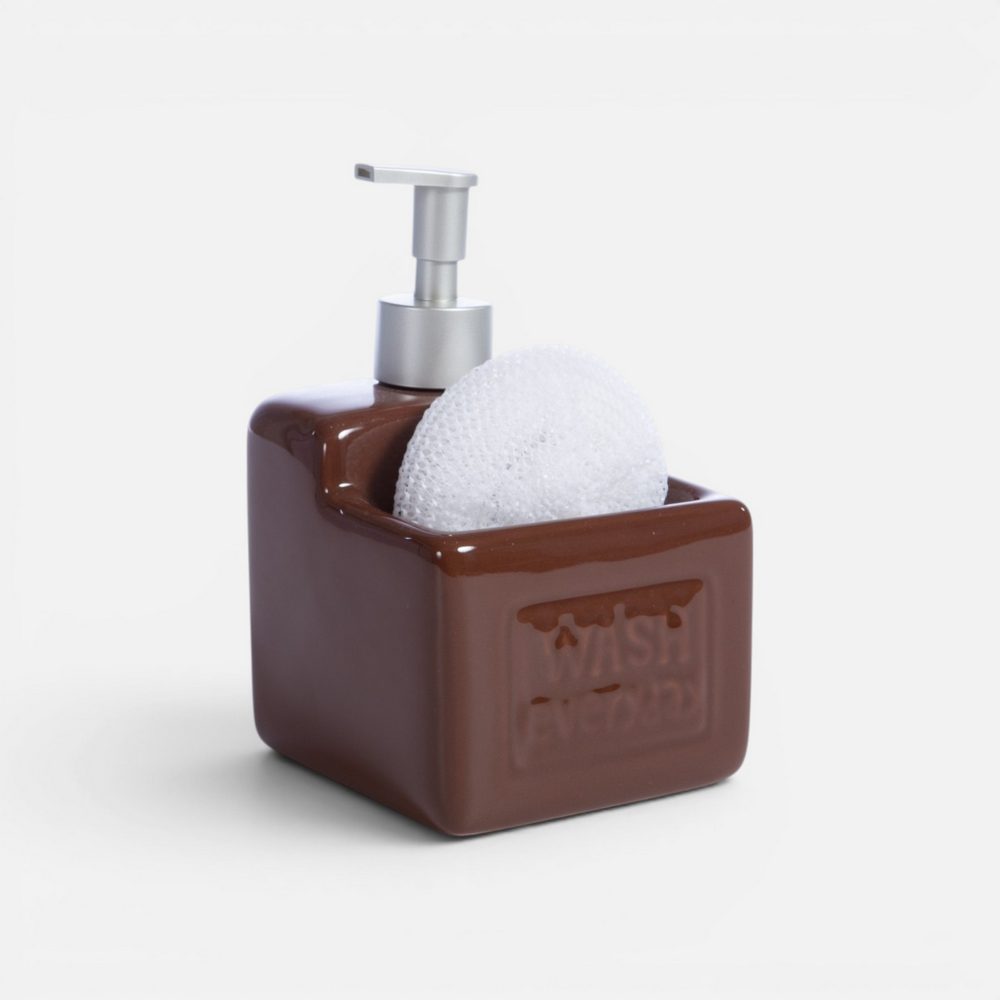 Δοχείο Κρεμοσάπουνου με Σφουγγάρι Everyday  Nef Nef Homeware, ΚΕΡΑΜ-ΠΛΑΣΤ