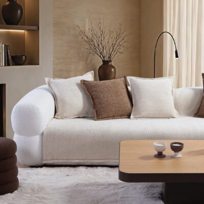 Ριχτάρι Διθέσιου Καναπέ Venezia 170x250 Nef Nef Homeware, 58%ΑΚΡ-25%BAMB-17% ΠΟΛ - Image 2