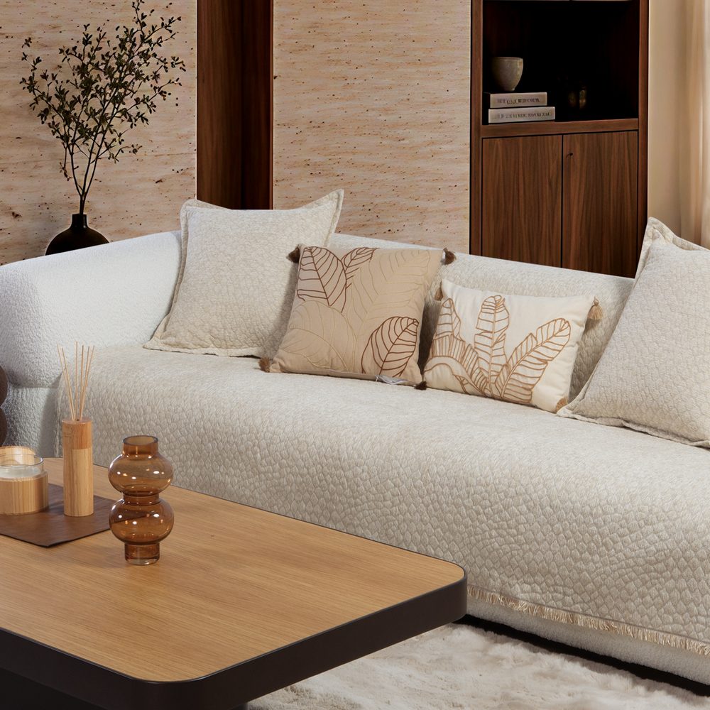 Ριχτάρι Διθέσιου Καναπέ Decore 170x250  Nef Nef Homeware, 58%ΑΚΡ-25%BAMB-17% ΠΟΛ - Image 4