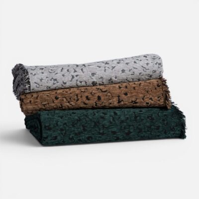 Ριχτάρι Πολυθρόνας Leopard 170x180 Nef Nef Homeware, 58%ΑΚΡ-25%BAMB-17% ΠΟΛ