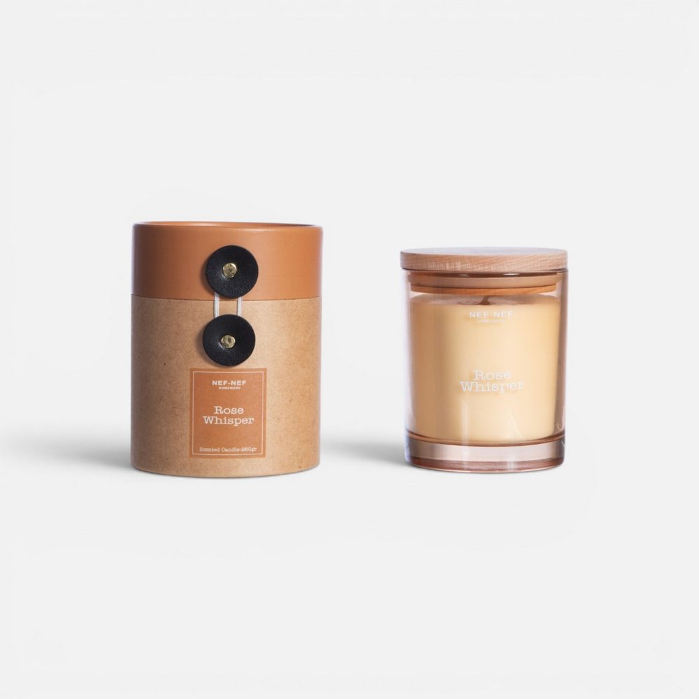 Αρωματικό Κερί Rose Whisper 260gr  Nef Nef Homeware,