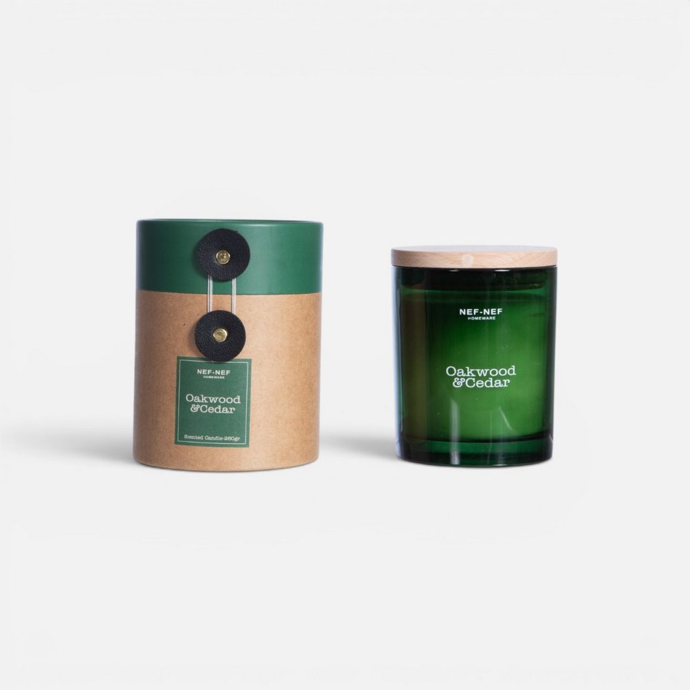 Αρωματικό Κερί Oakwood Cedar 260gr  Nef Nef Homeware,