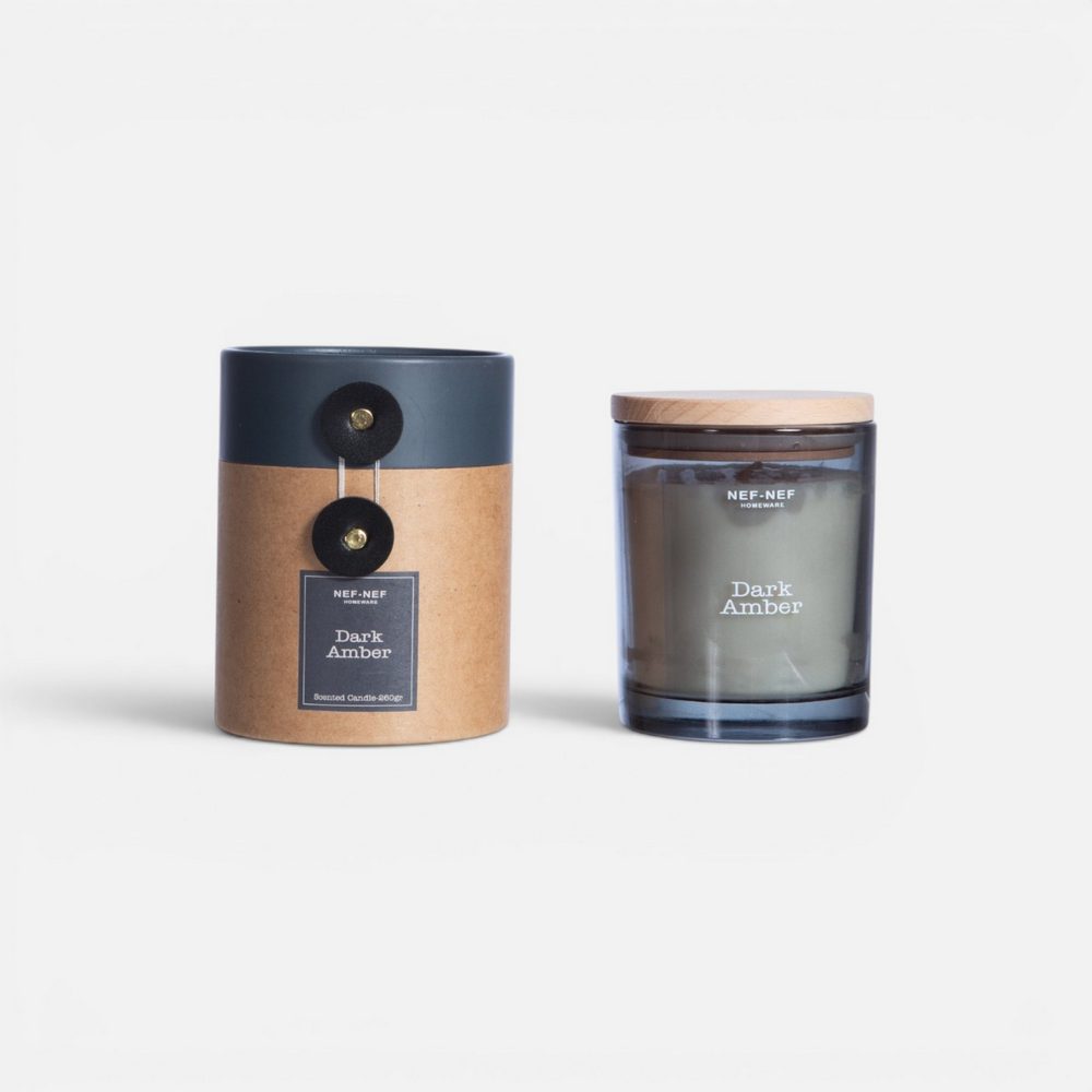 Αρωματικό Κερί Dark Amber 260gr  Nef Nef Homeware,