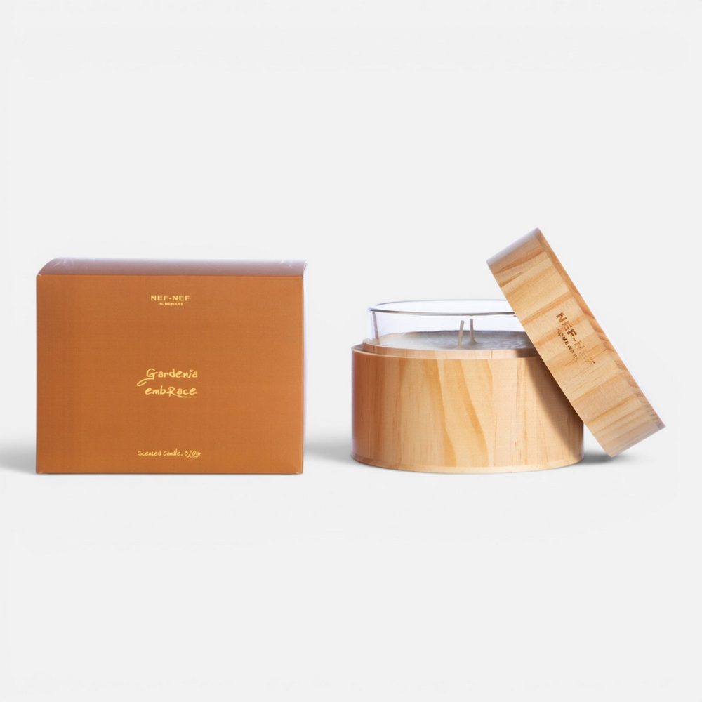 Αρωματικό Κερί Gardenia Embrace 320gr  Nef Nef Homeware, - Image 2