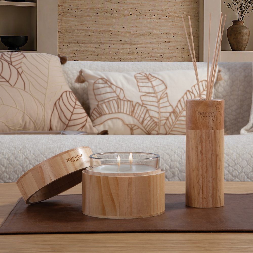 Αρωματικό Κερί Gardenia Embrace 320gr  Nef Nef Homeware, - Image 3