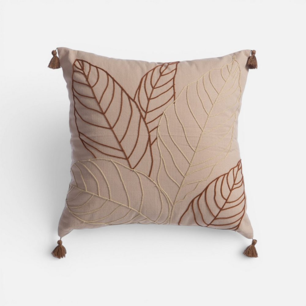 Μαξιλάρι Διακοσμητικό Plumeria 45x45  Nef Nef Homeware, 100% BAMBAKI