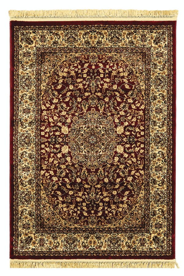 NewPlan ΧΑΛΙ PERSIA 5649 BURGUNDY ΜΕ ΚΡΟΣΣΙ