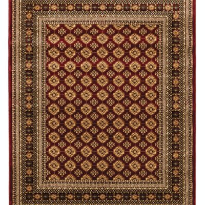 NewPlan ΧΑΛΙ PERSIA 7838 BURGUNDY ΜΕ ΚΡΟΣΣΙ
