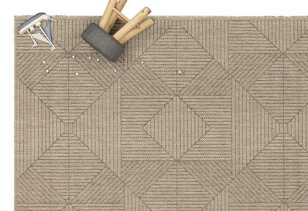 NewPlan ΧΑΛΙ ETHNIK  2011C BROWN/CARAMEL BEIGE - Image 5