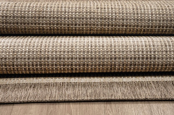 NewPlan ΧΑΛΙ ETHNIK  202822C BROWN/CARAMEL BEIGE - Image 3