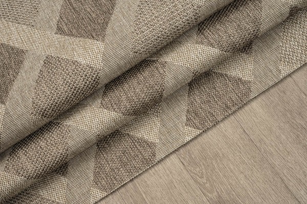 NewPlan ΧΑΛΙ ETHNIK  203729C BROWN/CARAMEL BEIGE - Image 3