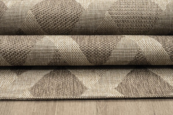 NewPlan ΧΑΛΙ ETHNIK  203729C BROWN/CARAMEL BEIGE - Image 4