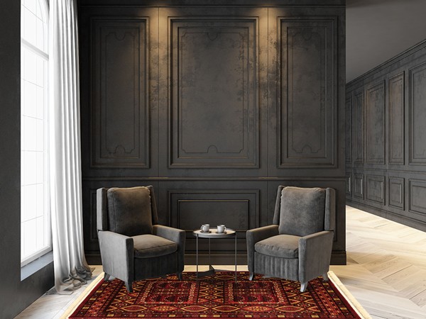NewPlan ΧΑΛΙ PERSIA 2273 BURGUNDY ΜΕ ΚΡΟΣΣΙ - Image 5