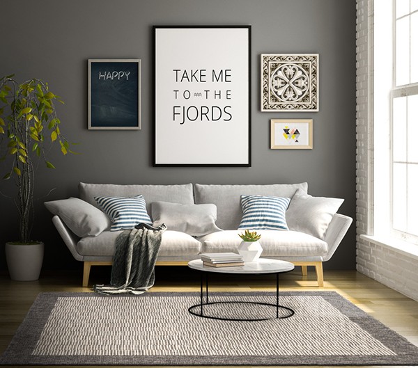 NewPlan ΧΑΛΙ ETHNIK  9825D GREY-ECRU - Image 2