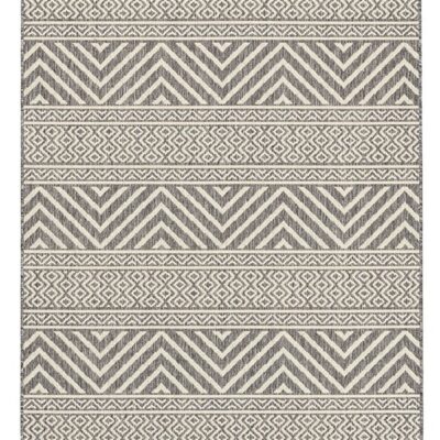 NewPlan ΧΑΛΙ ETHNIK 7525D GREY-ECRU