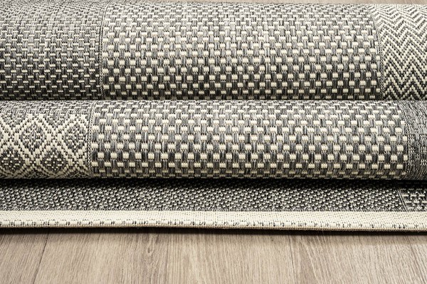 NewPlan ΧΑΛΙ ETHNIK  4526D GREY-ECRU - Image 3
