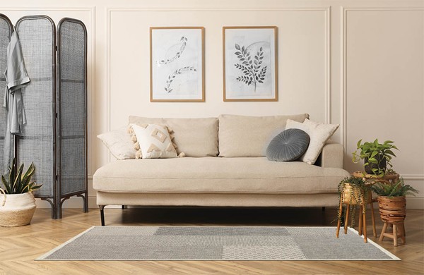 NewPlan ΧΑΛΙ ETHNIK  4526D GREY-ECRU - Image 5