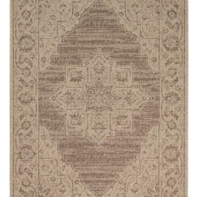 NewPlan ΧΑΛΙ ETHNIK 204005C BROWN/CARAMEL BEIGE