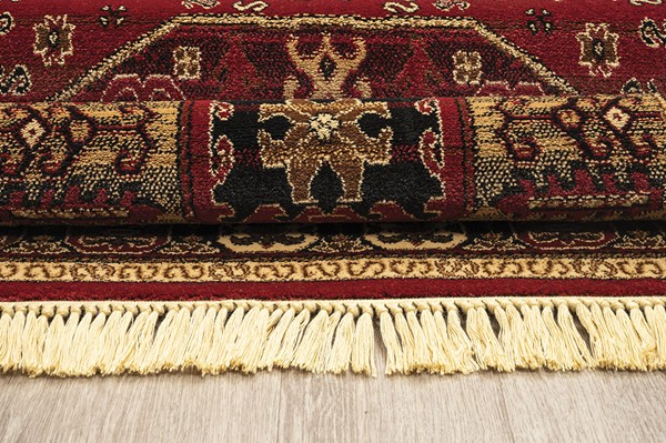 NewPlan ΧΑΛΙ PERSIA 6057 BURGUNDY ΜΕ ΚΡΟΣΣΙ - Image 4