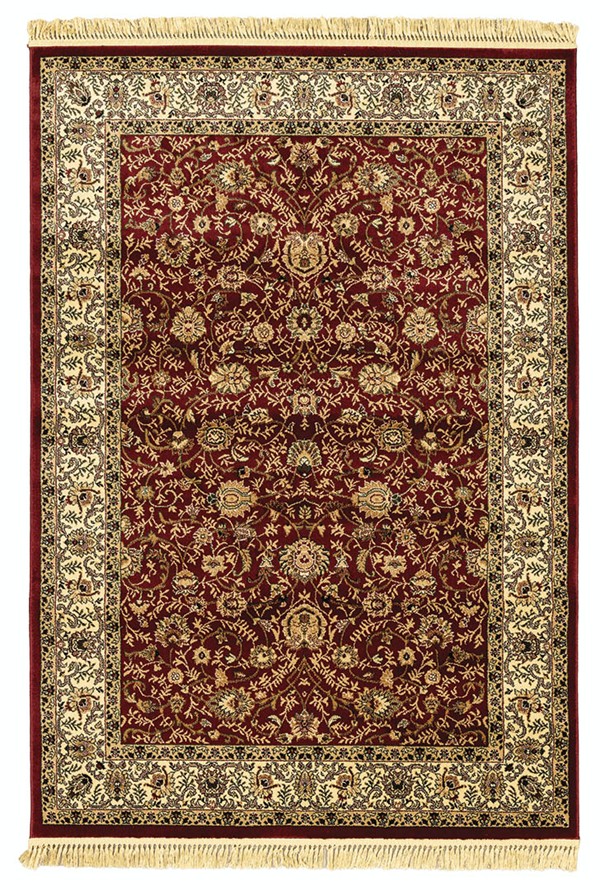 NewPlan ΧΑΛΙ PERSIA 1533 BURGUNDY ΜΕ ΚΡΟΣΣΙ