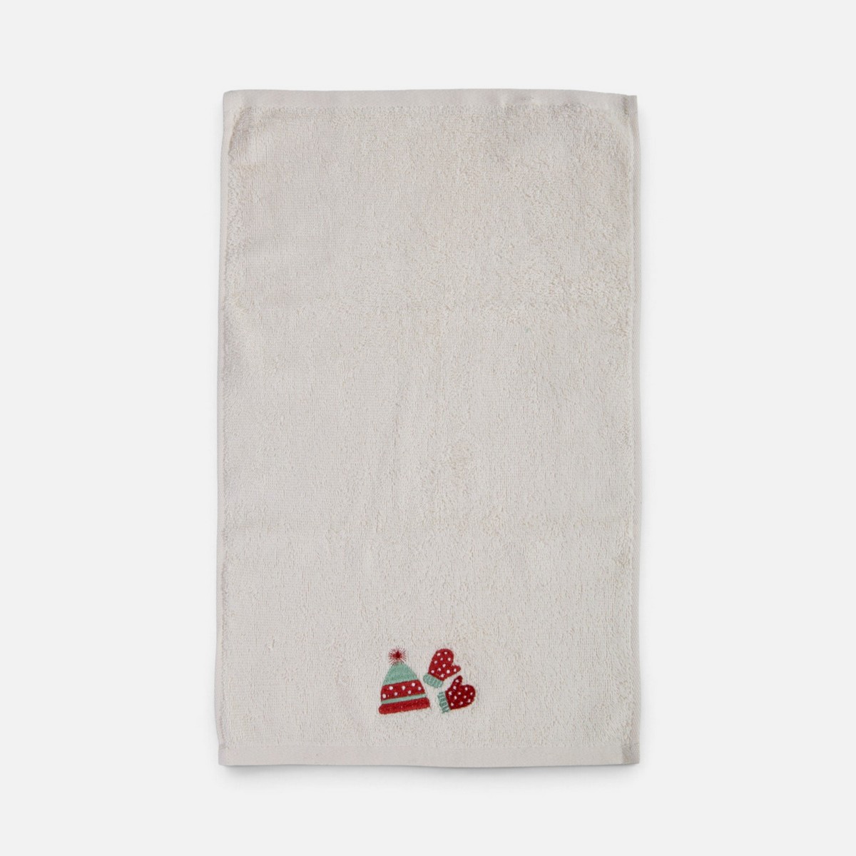 Χριστουγεννιάτικες Πετσέτες Σετ 2τεμ. Gloves Nef Nef Homeware, 100% BAMBAKI - Image 3