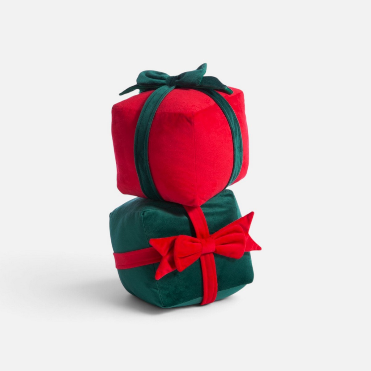 Χριστουγγενιάτικο Στοπ Πόρτας Gift 22x22x22  Nef Nef Homeware, 100% ΠΟΛΥΕΣΤΕΡΑΣ