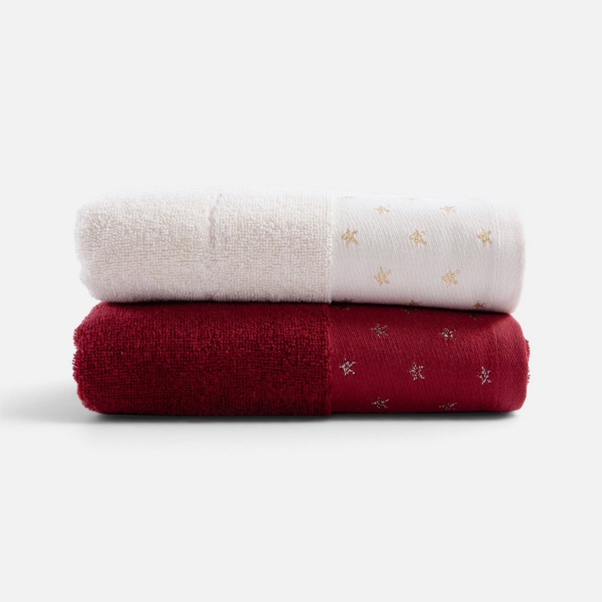 Χριστουγεννιάτικες Πετσέτες Σετ 2τεμ. Celebrate  Nef Nef Homeware, 100% BAMBAKI - Image 7