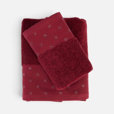Χριστουγεννιάτικες Πετσέτες Σετ 2τεμ. Celebrate Nef Nef Homeware, 100% BAMBAKI - Image 6