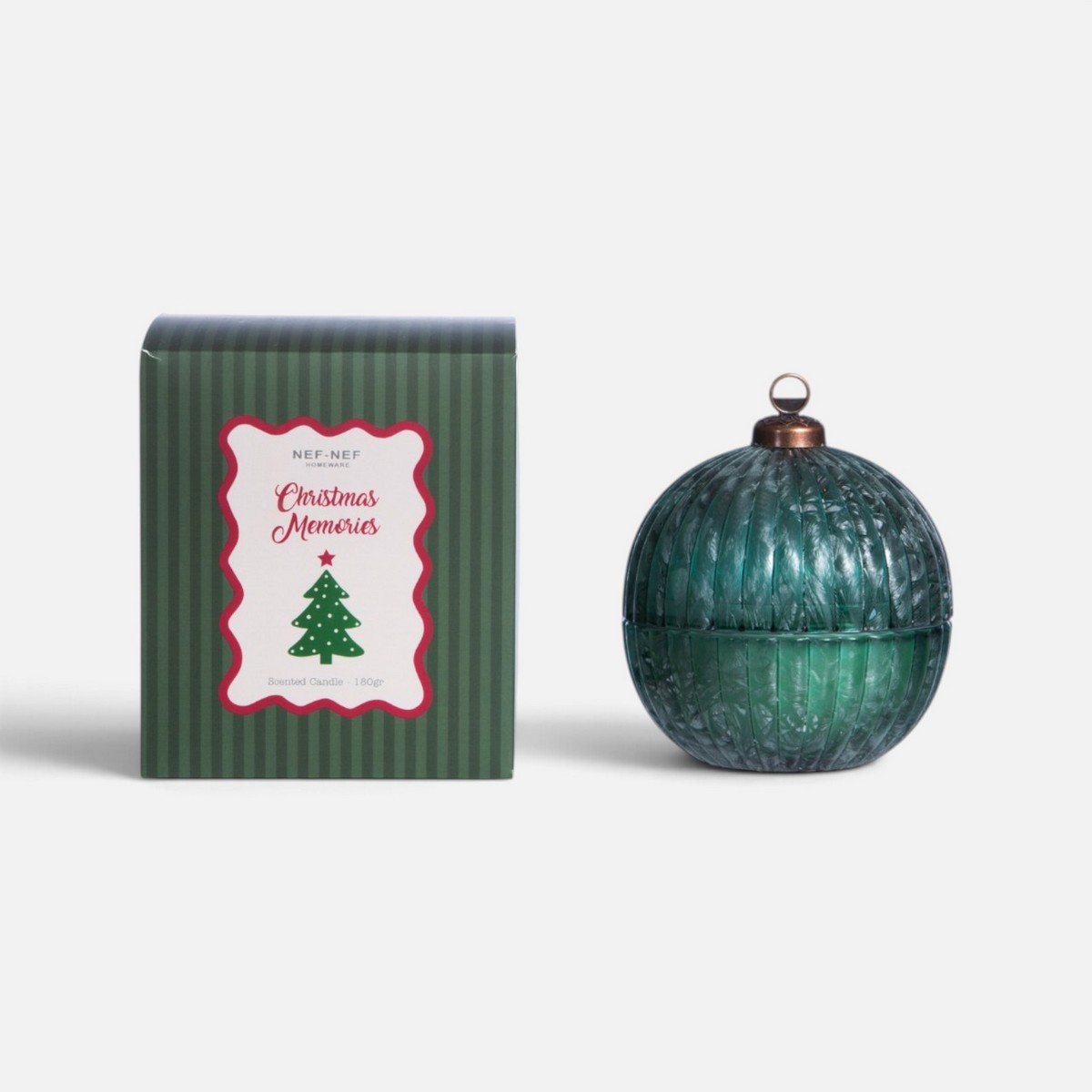 Αρωματικό Κερί Christmas Memories 180gr  Nef Nef Homeware,