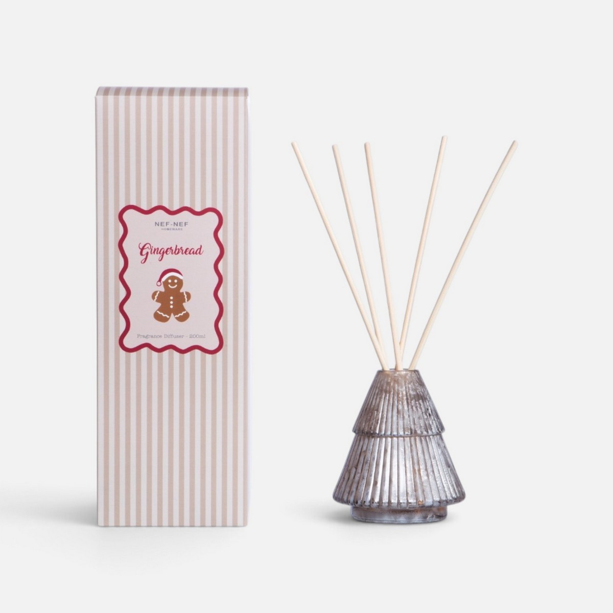 Αρωματικό Χώρου με Στικς Gingerbread 200ml Nef Nef Homeware,
