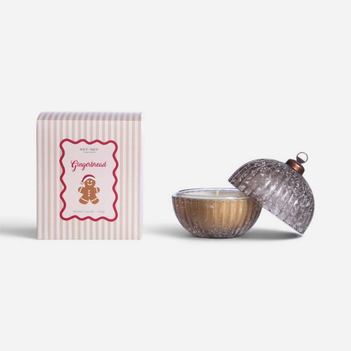 Αρωματικό Κερί Gingerbread 180gr  Nef Nef Homeware,