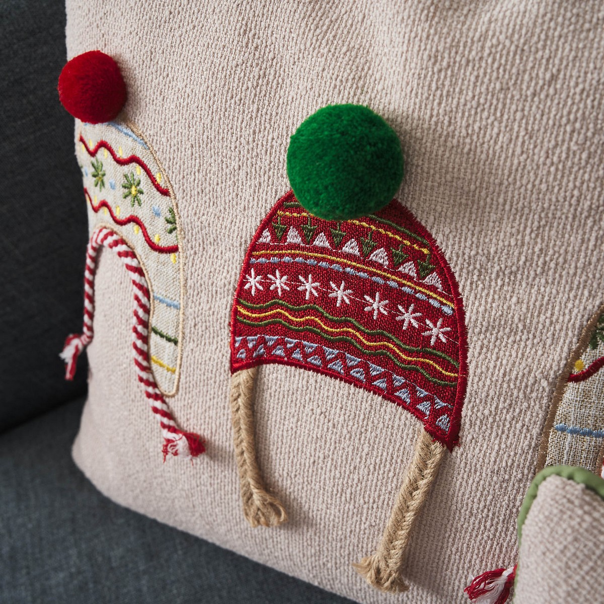 Μαξιλαροθήκη 43x43cm GOFIS HOME Xmas 298 - Image 2