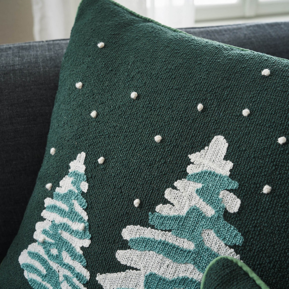 Μαξιλαροθήκη 43x43cm GOFIS HOME Xmas 301 - Image 2