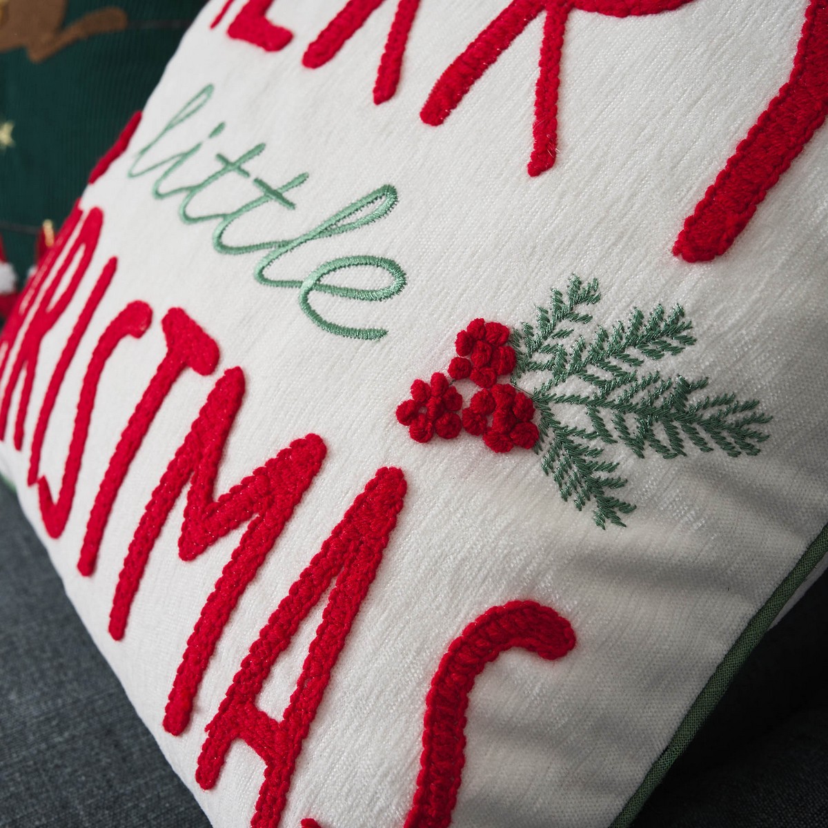 Μαξιλαροθήκη 43x43cm GOFIS HOME Xmas 385 - Image 2