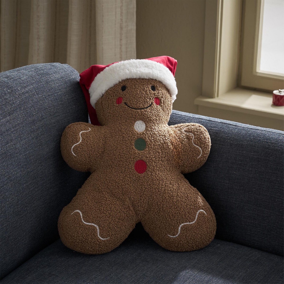 Μαξιλαράκι με γέμισμα 30x45x4cm GOFIS HOME Xmas 889
