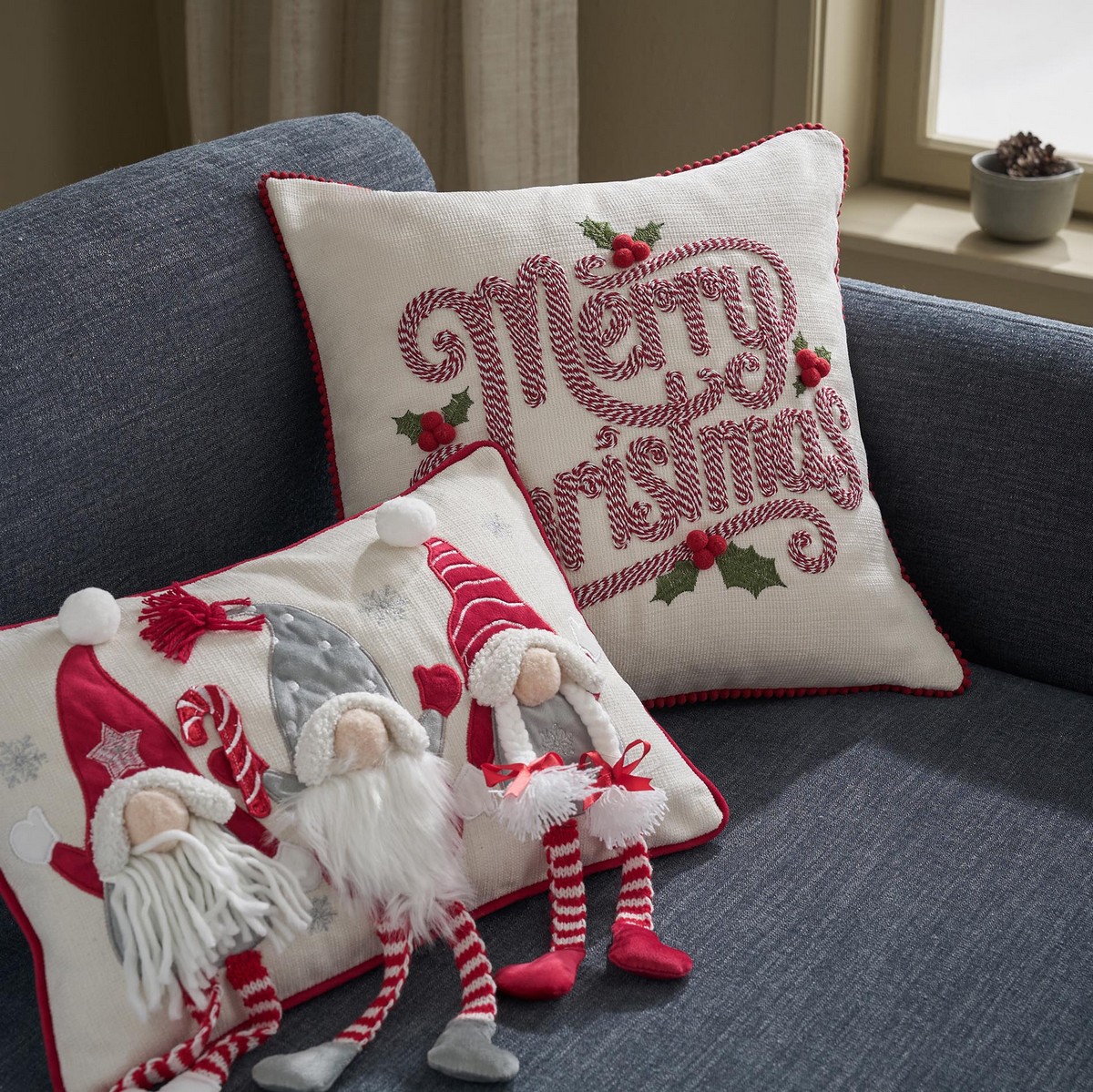 Μαξιλαροθήκη 30x45cm GOFIS HOME Xmas 906 - Image 4