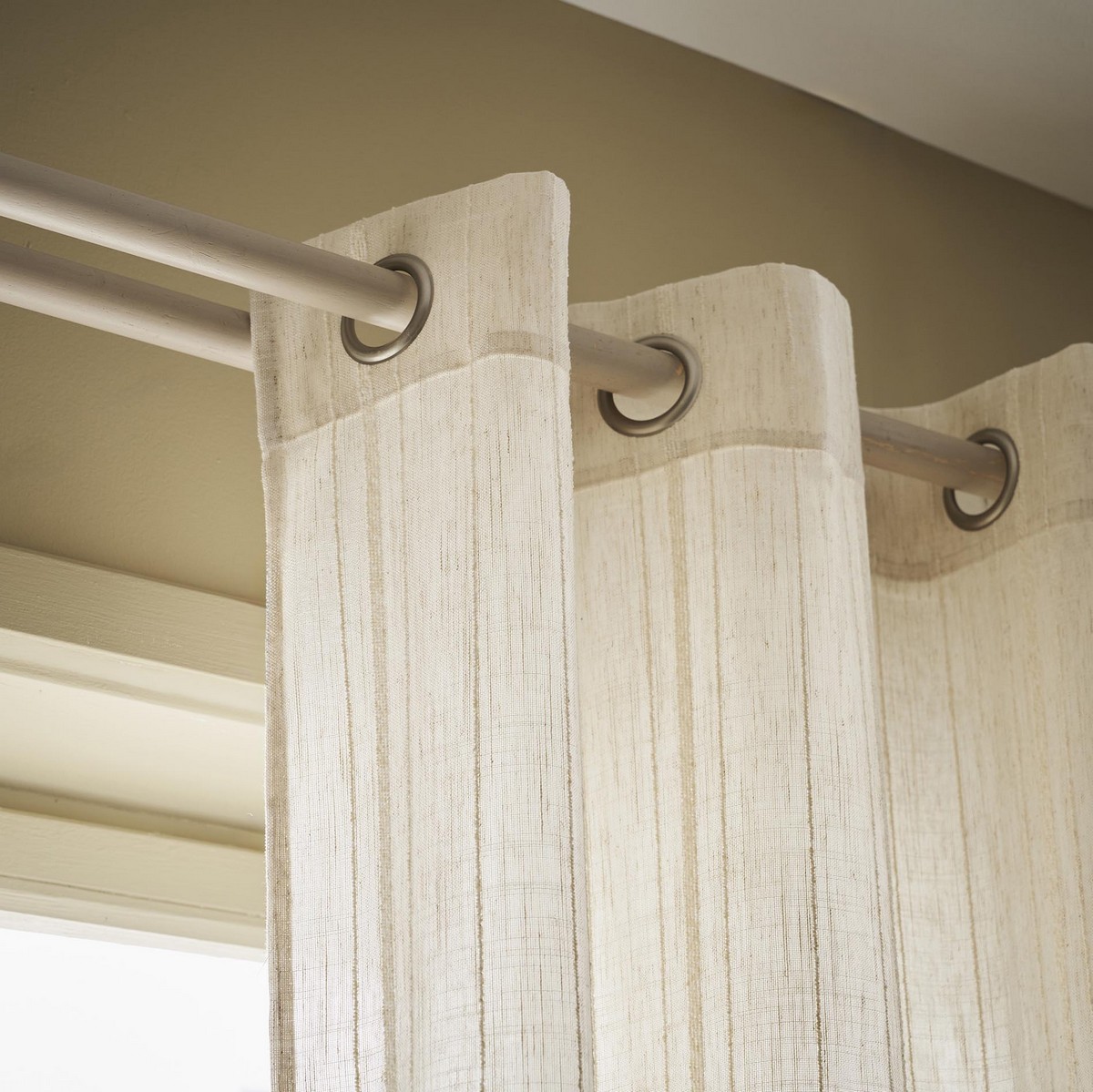 Κουρτίνα με τρουκς 140x280cm GOFIS HOME Odelina Offwhite 103/05 - Image 6