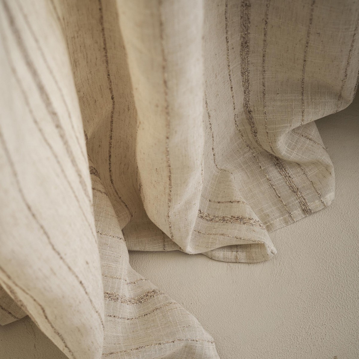 Κουρτίνα με τρουκς 140x280cm GOFIS HOME Odelina Beige 103/06