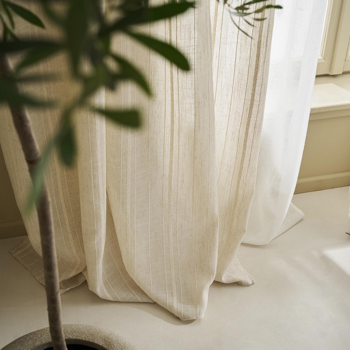 Κουρτίνα με τρουκς 200x280cm GOFIS HOME Odelina Offwhite 103/05