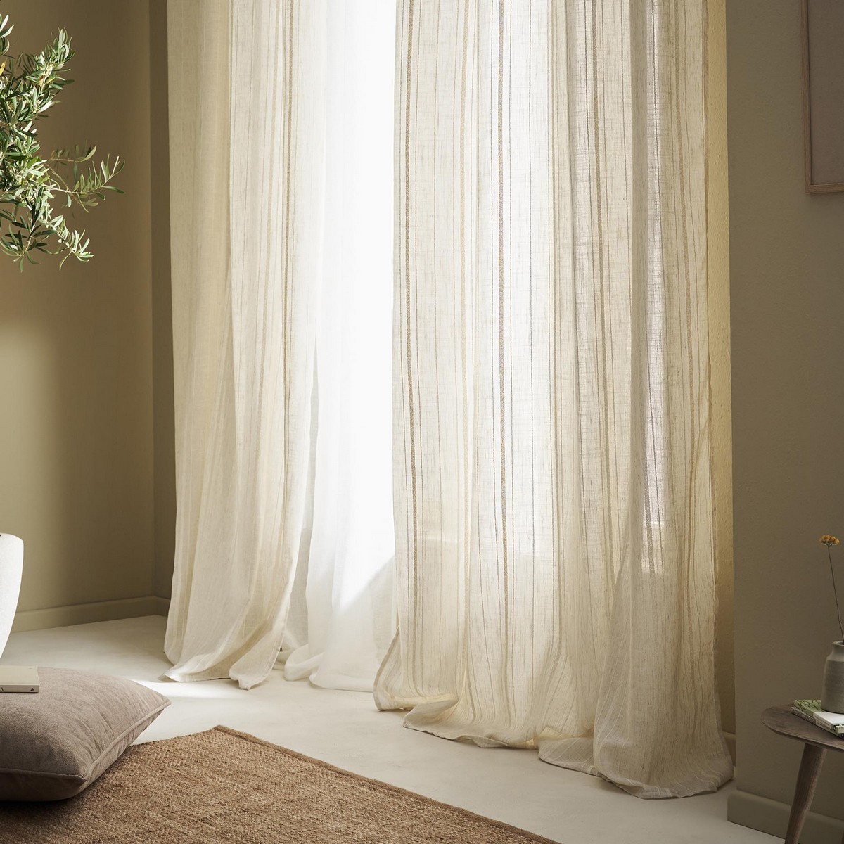 Κουρτίνα με τρουκς 200x280cm GOFIS HOME Odelina Offwhite 103/05 - Image 5