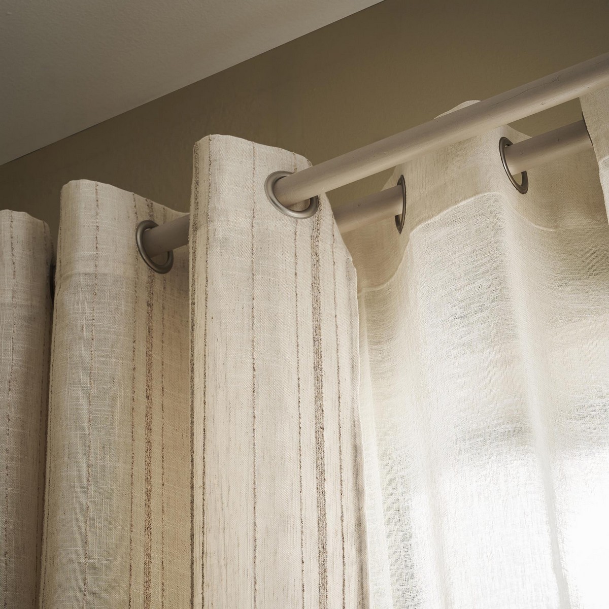 Κουρτίνα με τρουκς 350x280cm GOFIS HOME Odelina Beige 103/06 - Image 2
