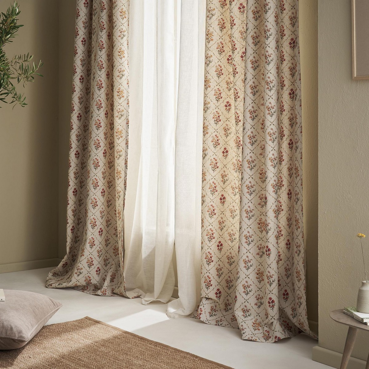 Έτοιμη Κουρτίνα 130x270cm GOFIS HOME Nortia 163 - Image 2