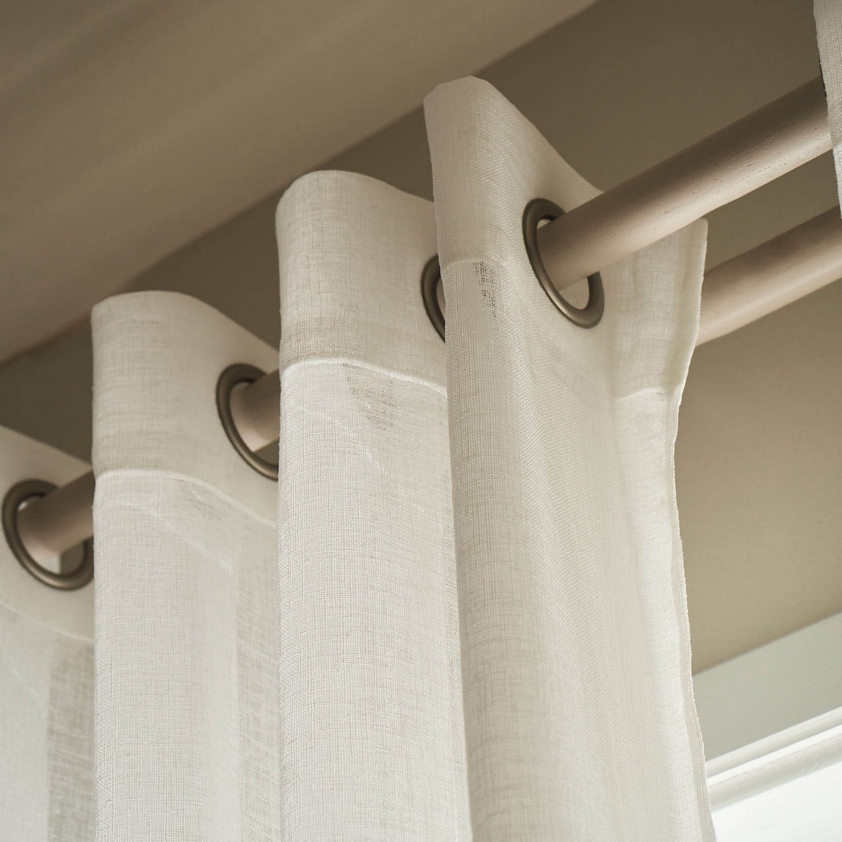 Κουρτίνα με τρουκς 200x280cm GOFIS HOME Combe Offwhite 502/05 - Image 4