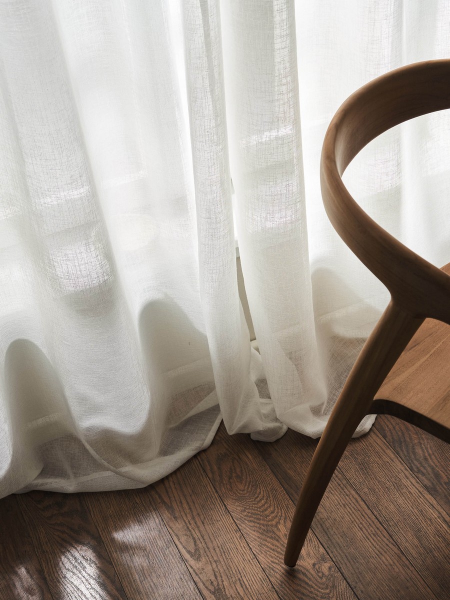 Κουρτίνα με σιρίτι 350x295cm GOFIS HOME Combe Offwhite 502/05 - Image 2